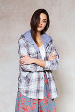 Load image into Gallery viewer, hoodie-plaid-gray