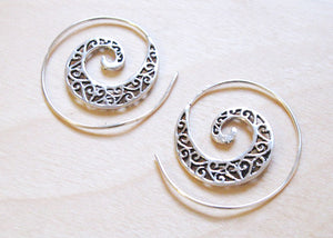 Arabesque Spiral Earrings