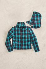 Load image into Gallery viewer, teal-plaid
