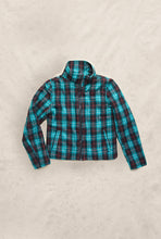 Load image into Gallery viewer, teal-plaid