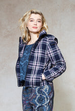 Load image into Gallery viewer, lilac-plaid