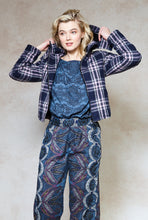 Load image into Gallery viewer, lilac-plaid